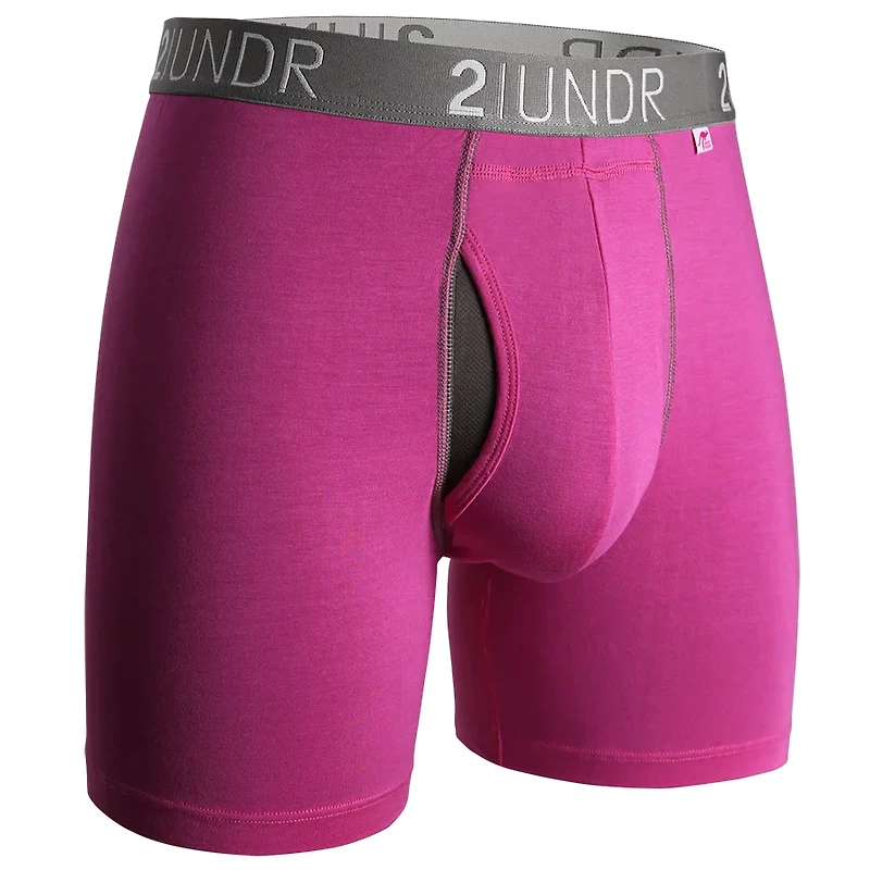 2Undr - Swing Shift Boxer Brief : Pink