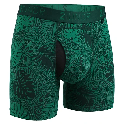 Swing Shift Boxer Shorts Coastal Green