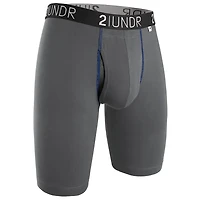 Boxer Long Swing Shift Grey/Blue