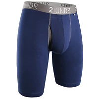 Boxer Long Swing Shift Navy/Grey