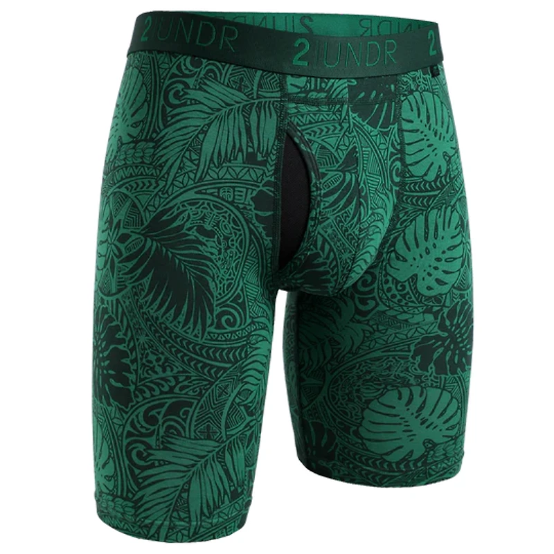 Boxer Long Swing Shift Coastal Green