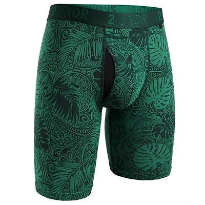 Boxer Long Swing Shift Coastal Green
