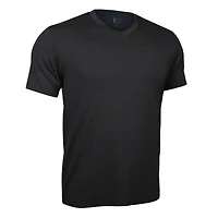 Luxury Black V-neck T-shirt