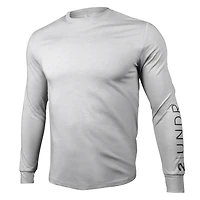 Chandail à manches longues LOGO All Day Heathered Grey