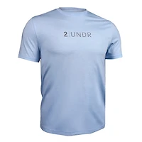 LOGO All Day Heathered Light Blue T-shirt