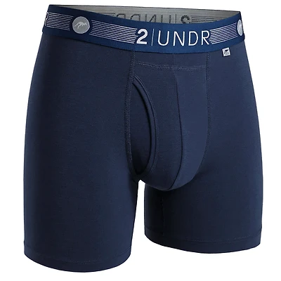 2Undr - Flow Shift Boxer Brief : Navy