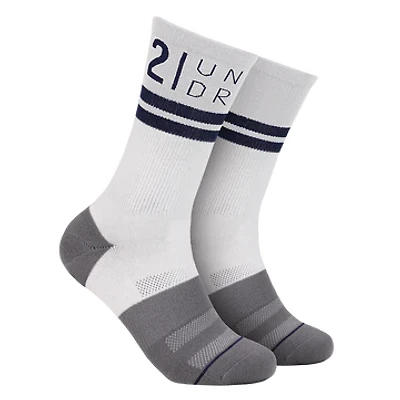 Pair of Sport White grey sock