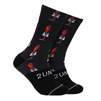 Pair of Flex Printed Ball Washer socks