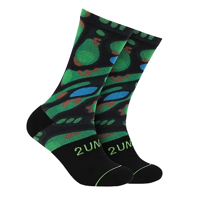 Pair of Flex Printed Back9 socks