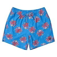 Maillot de bain Oh Buoy 2in1 VOLLEY 5" POULPE BARMAN-BLEU