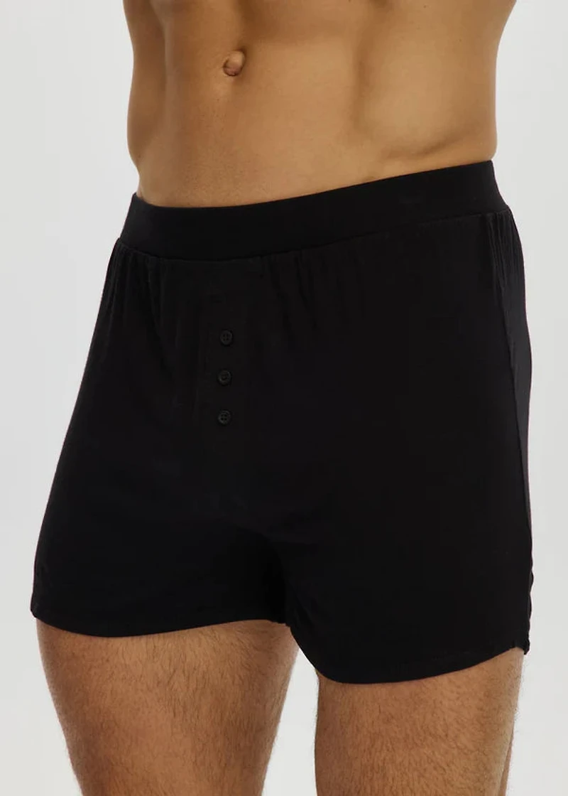 Boxer Lounge Essentiel Black