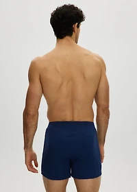 Essential Navy Blue Lounge Boxer Shorts