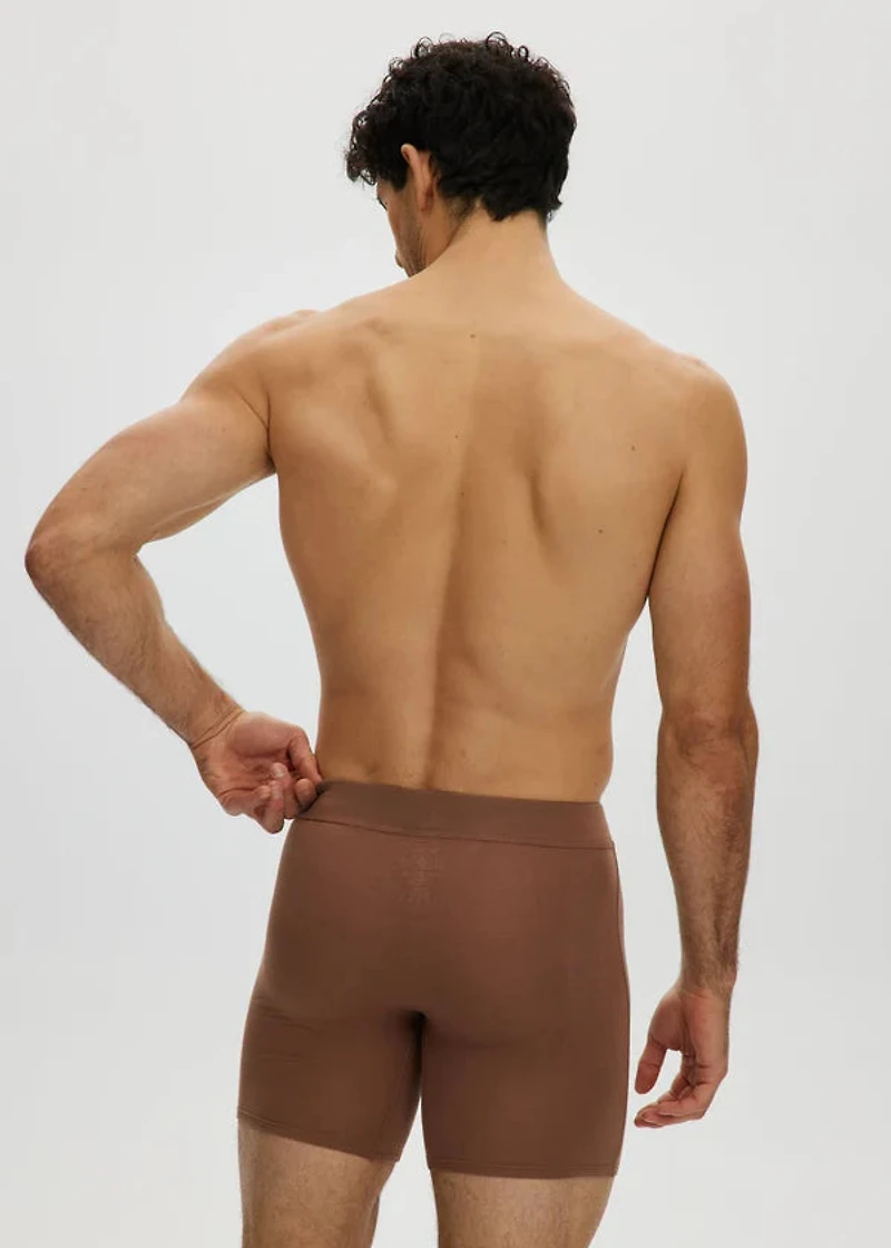 Boxer long essentiel à ouverture frontale Acorn