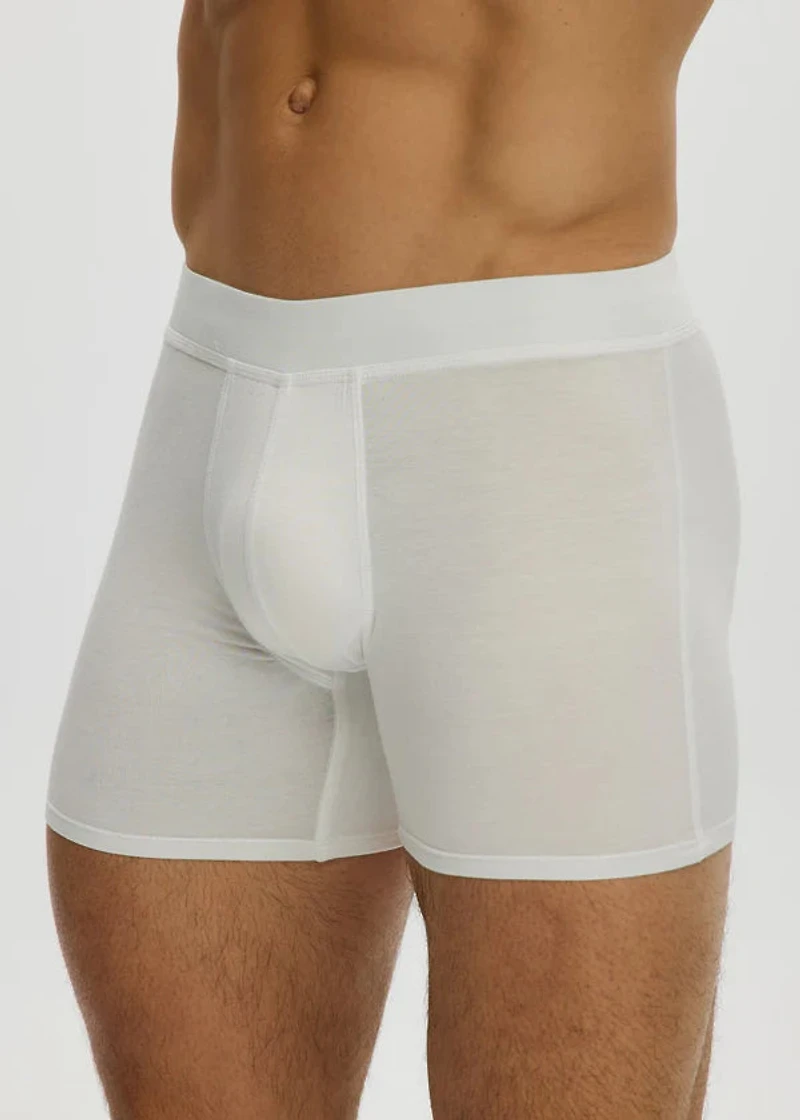 Boxer court essentiel White