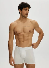 Essential White Short Boxer Shorts