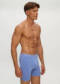 5" Seamless Boxer Shorts Blue Herron