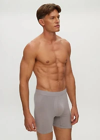 Seamless 5" Boxer Shorts Grey Flannel