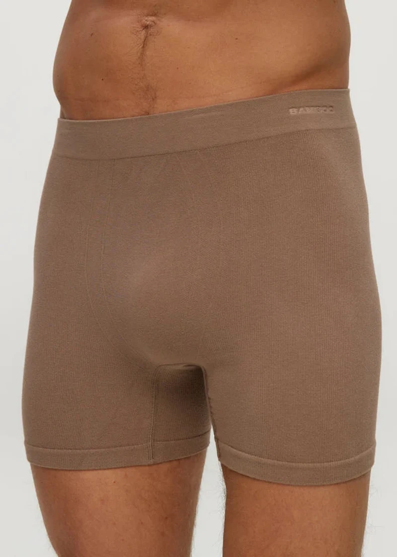 Boxer Court Rib Sans Couture Greige