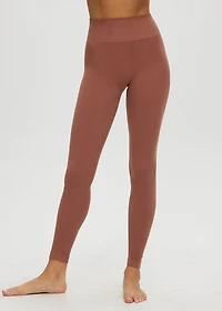 Baltic Amber Seamless Rib Leggings