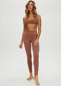 Baltic Amber Seamless Rib Leggings