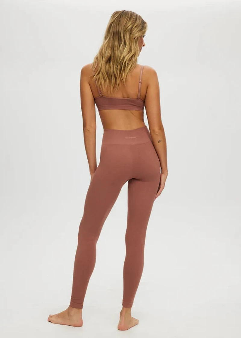 Baltic Amber Seamless Rib Leggings