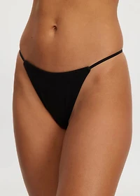G-String essentielle Dipped Black