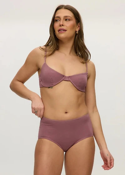 Essential Boyshort Wistful Mauve