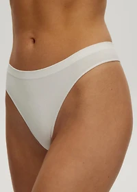 String Tanga White