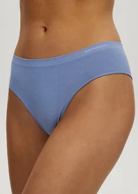 Slip Cheeky sans couture Blue Herron