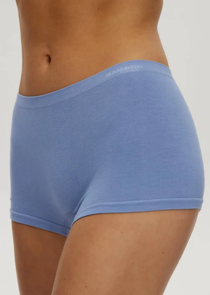 Boyshort Sans Couture Blue Herron