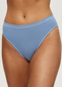 Della Robbia Blue Seamless Waffle Bikini