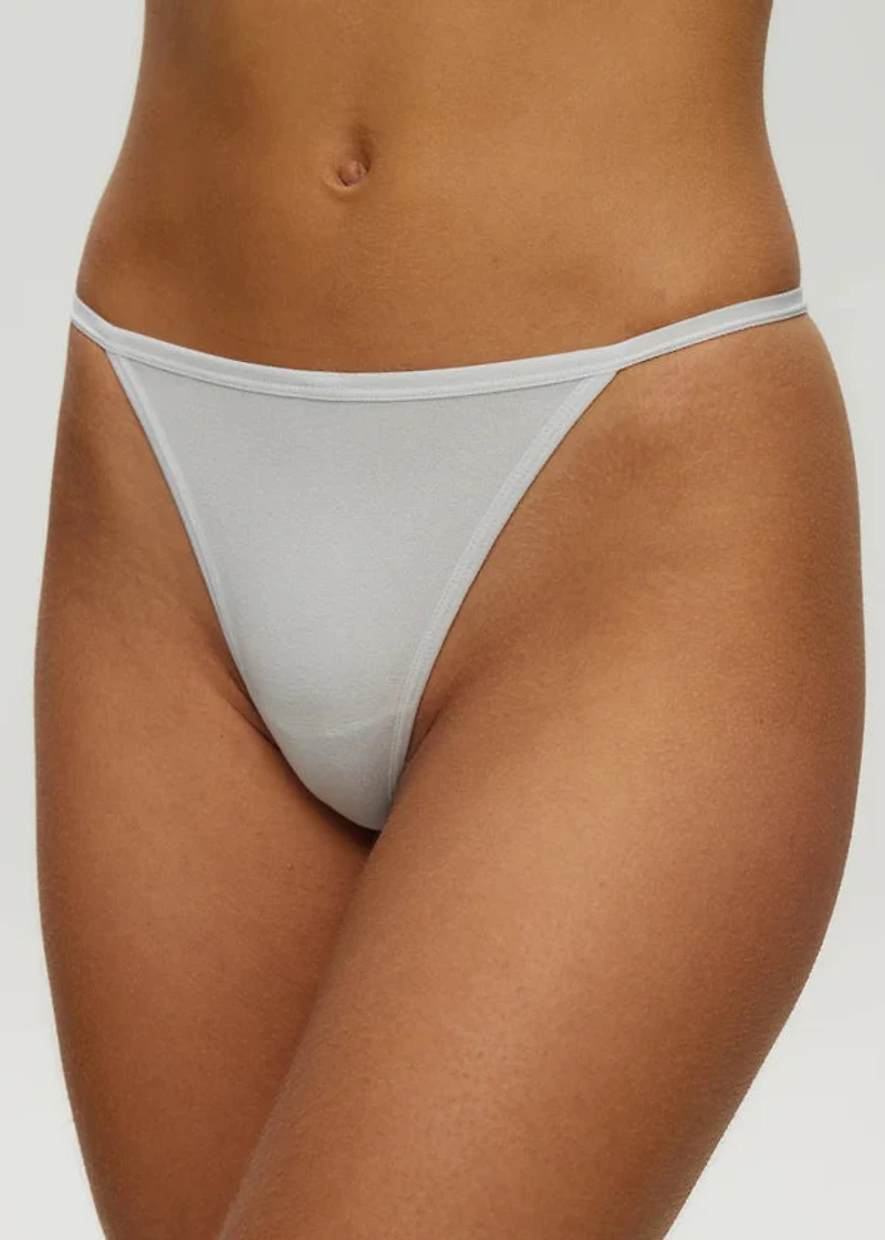 Illusion Blue Seamless G-String