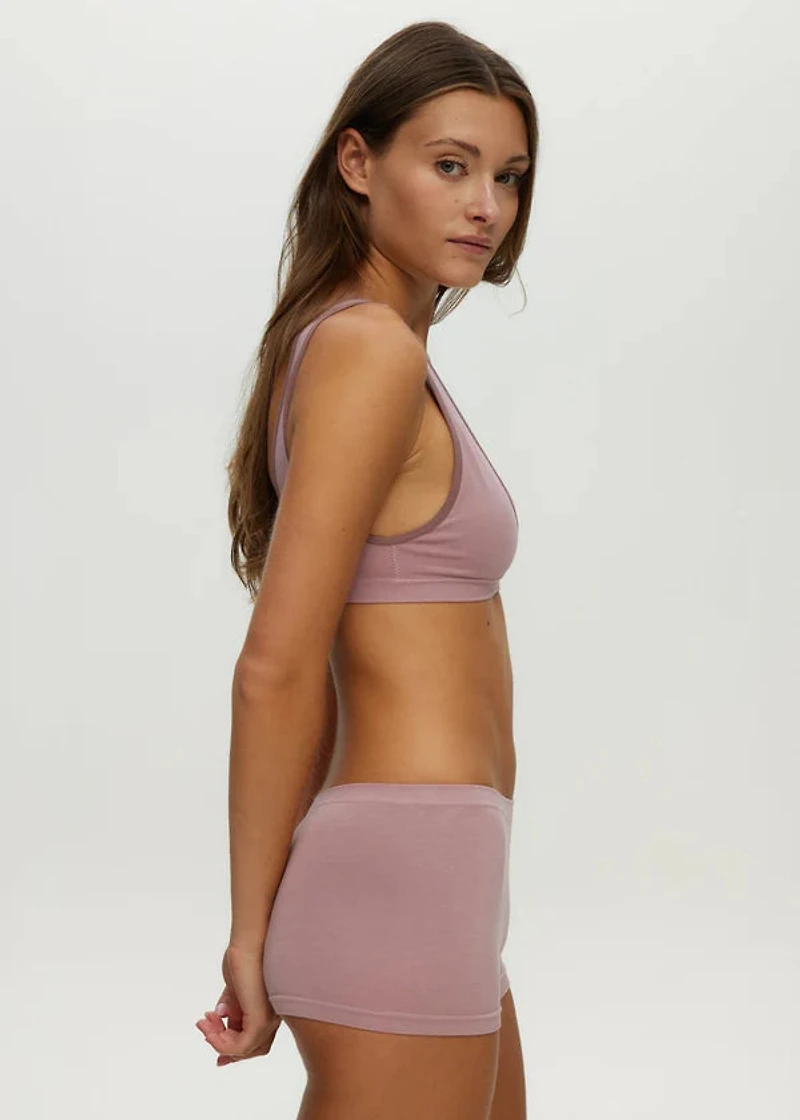 Deauville Mauve Seamless Boy Shorts