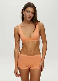 Short Garçonne Sans Couture Papaya Punch