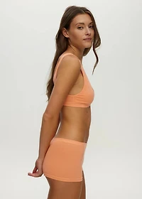 Short Garçonne Sans Couture Papaya Punch