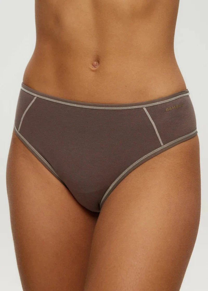 Culotte cheeky taille haute sans couture Chocolate Chip