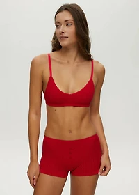 Tango Red Seamless Wired Boyshorts