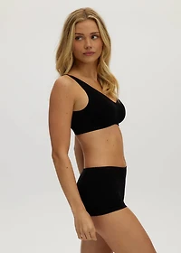 Black Seamless Shaping Bra