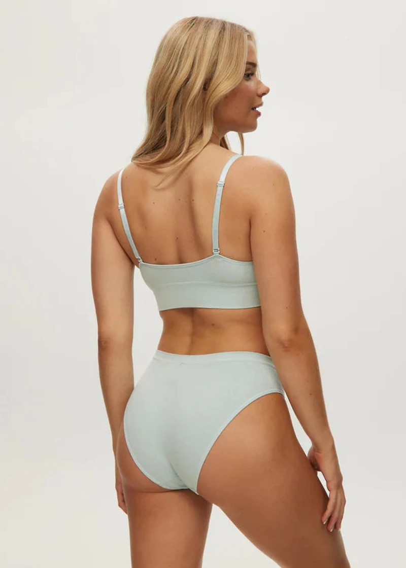 Soutien-gorge classique gaufré sans couture Starlight Blue