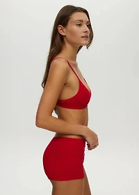 Tango Red Seamless Wired Triangle Bralette