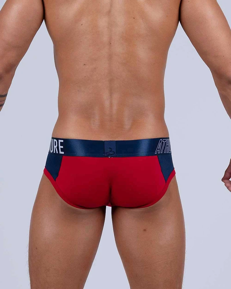 Slip Private Structure mini brief Red Falcon