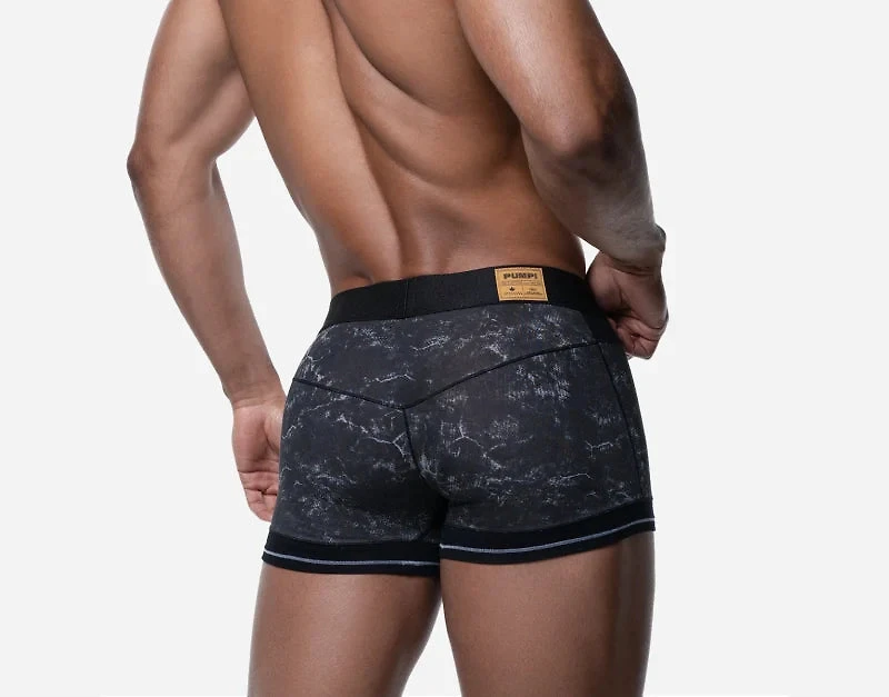 Boxer Black Washed