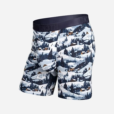 Boxer Essentials WINTER TOWN-BLUE