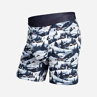 Boxer Essentials WINTER TOWN-BLUE