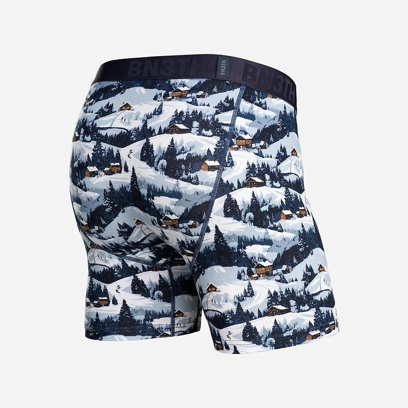 Boxer Essentials WINTER TOWN-BLUE