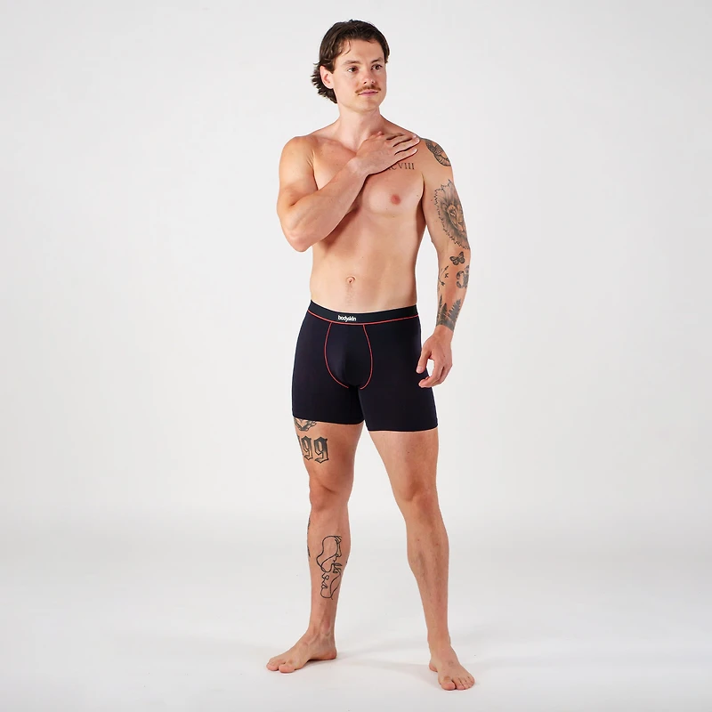Boxer Daily : Noir & rouge