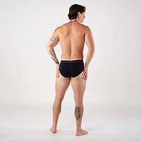 3 slips Daily : Gris mix, noir et rouge bleu royal