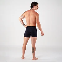 Boxer lousse Daily : Noir & charcoal