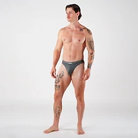 3 strings courts Daily : Gris mix, noir et rouge bleu royal