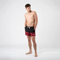 Maillot de bain Wave : Noir & bourgogne